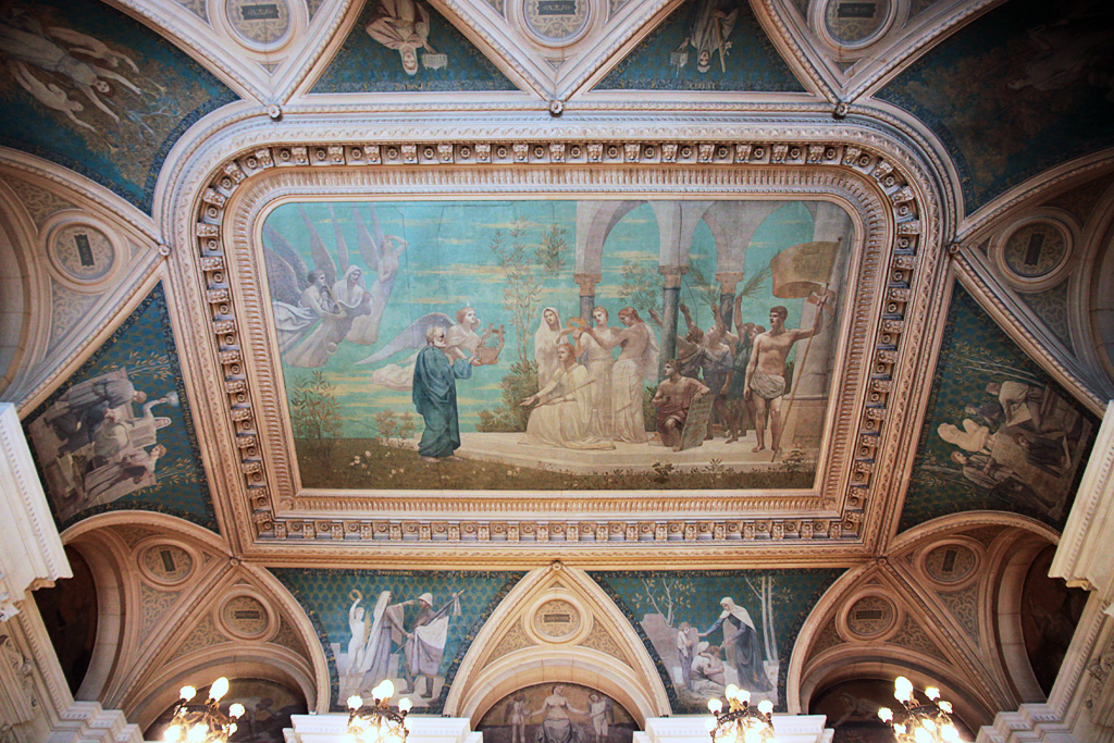 La Ville rendant les hommages à Victor Hugo